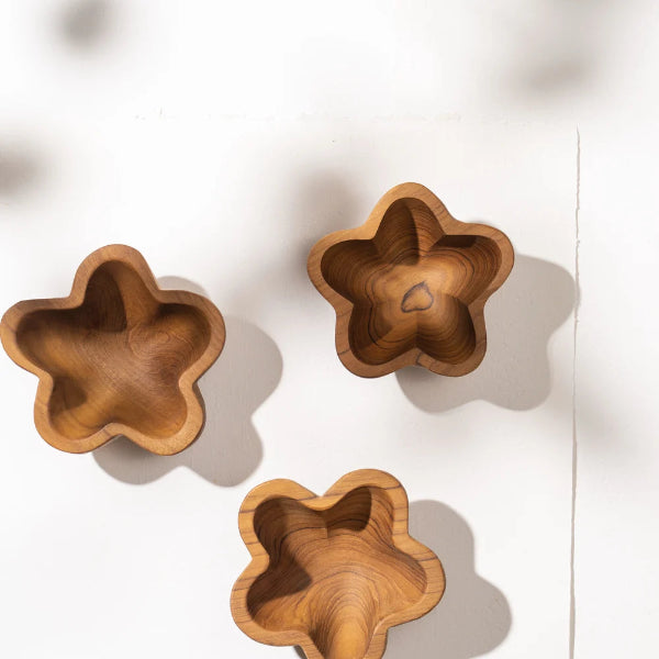 Inartisan Fleur Timber Dish