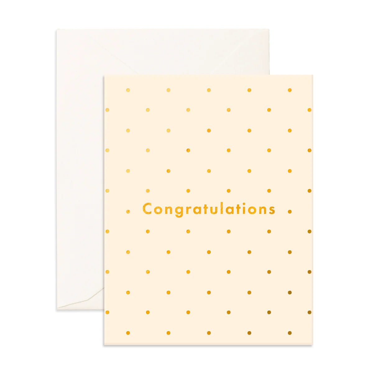 Fox & Fallow Congratulations Dots Greeting Card - Gro Urban Oasis