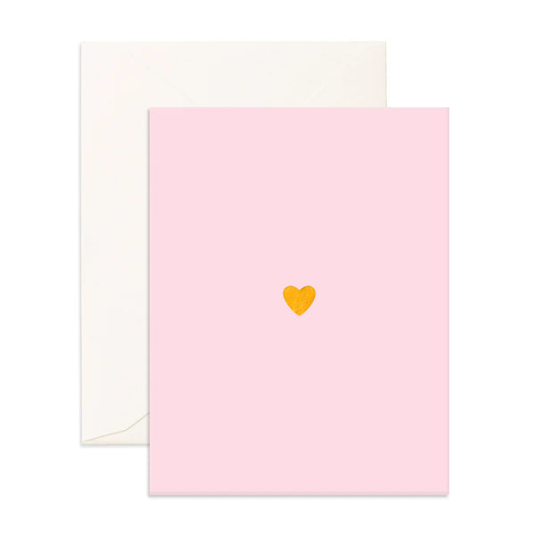Fox & Fallow Tiny Heart Greeting Card - Gro Urban Oasis