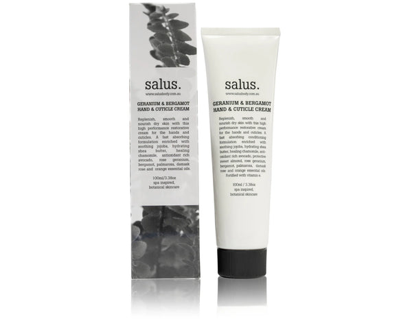Salus Geranium & Bergamot Hand & Cuticle Cream - Gro Urban Oasis