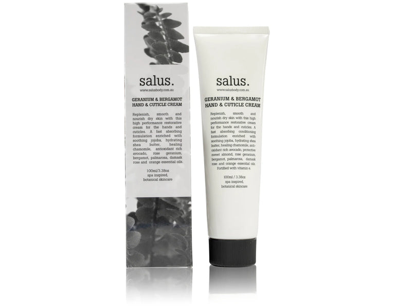 Salus Geranium & Bergamot Hand & Cuticle Cream - Gro Urban Oasis