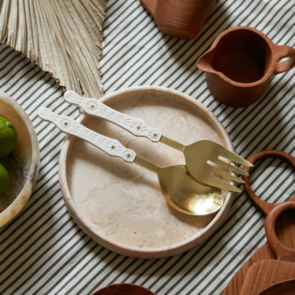 Inartisan Hana Resin Salad Servers