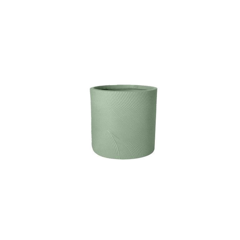 Helix Cylinder Pot Green 240 mm