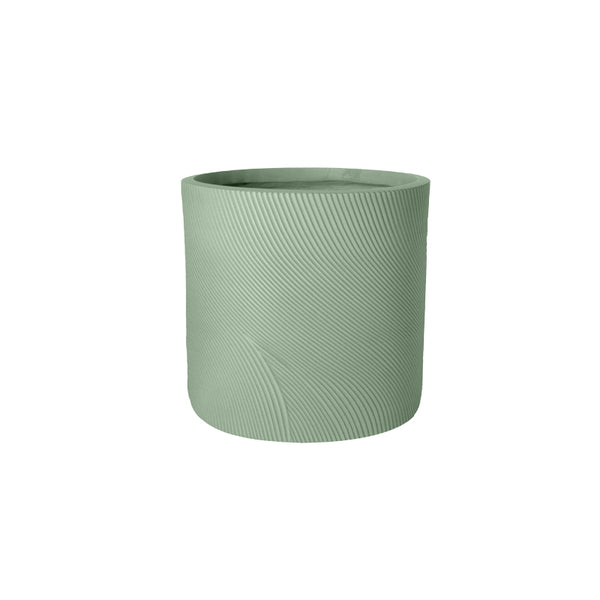 Helix Cylinder Pot Green 360 mm