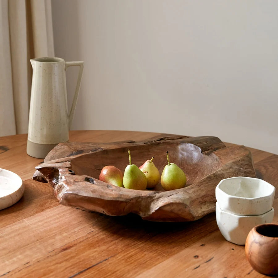 Inartisan Yeira Large Teak Bowl