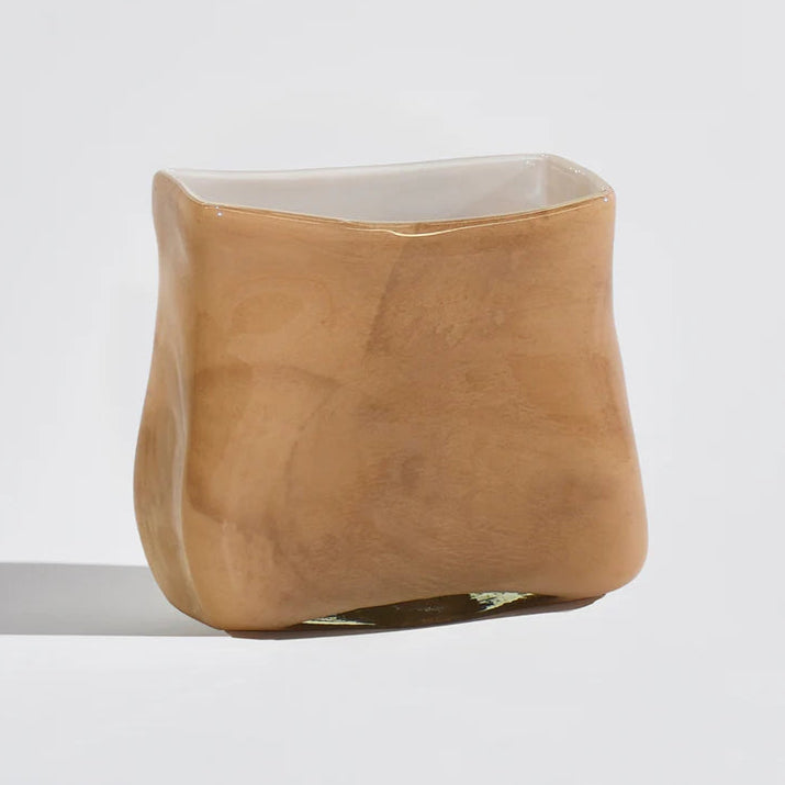 Ben David Jaffa Toffee Vase Short