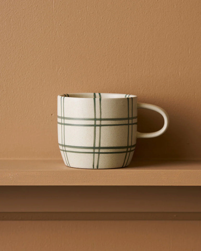 Robert Gordon Green Linear Cat's Pyjamas Mug - Gro Urban Oasis
