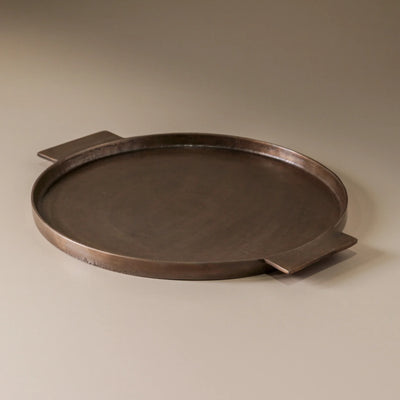 Indigo Love Lune Brass Tray - Gro Urban Oasis