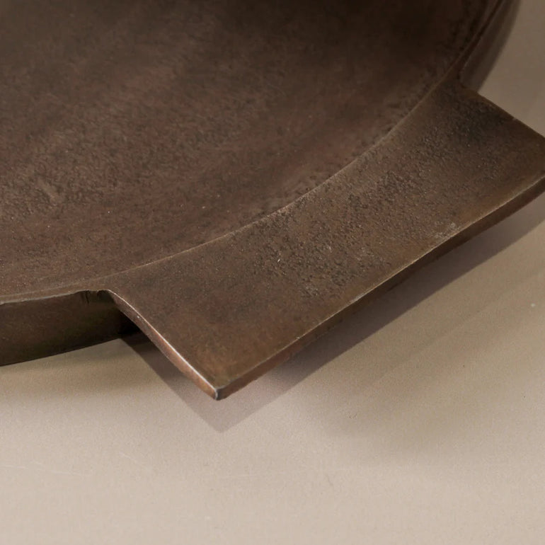 Indigo Love Lune Brass Tray - Gro Urban Oasis