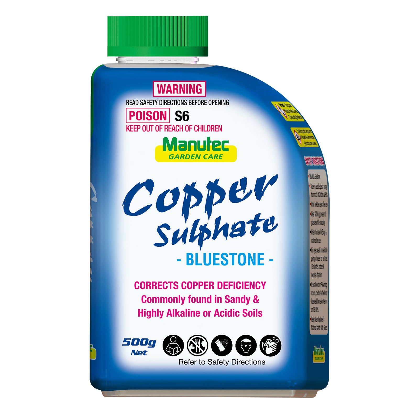 Manutec Copper Sulphate 500g