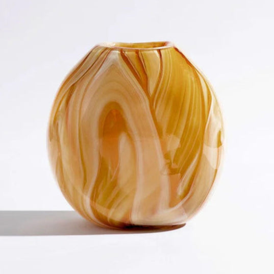Ben David Malibu Round Vase Honey - Gro Urban Oasis