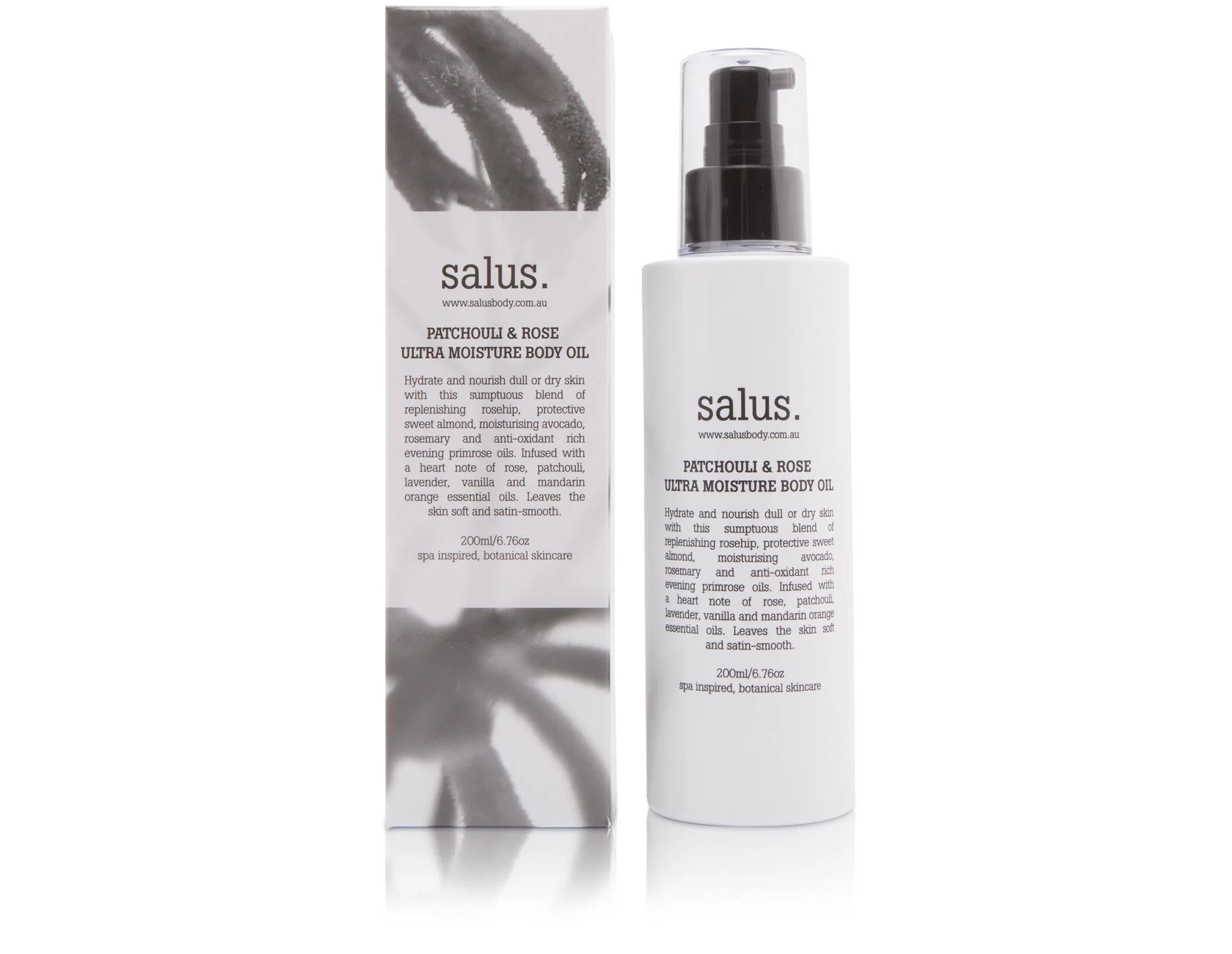 Salus Patchouli & Rose Ultra Moisture Body Oil - Gro Urban Oasis