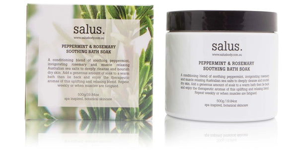 Salus Peppermint & Rosemary Soothing Bath Soak - Gro Urban Oasis