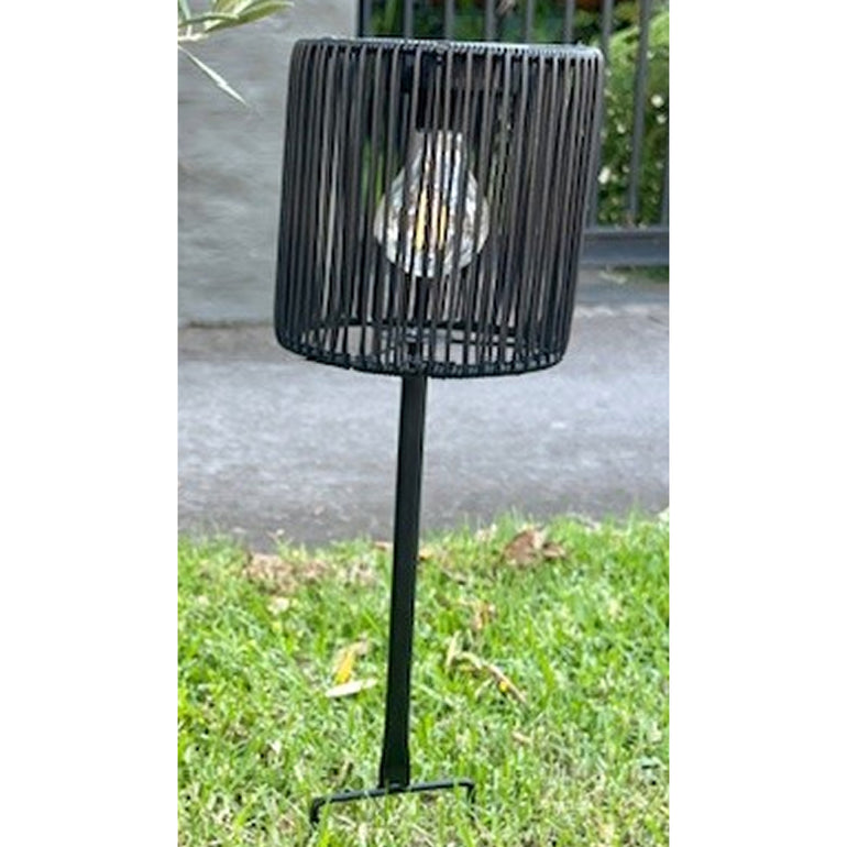 Cali Solar Stake Light Black