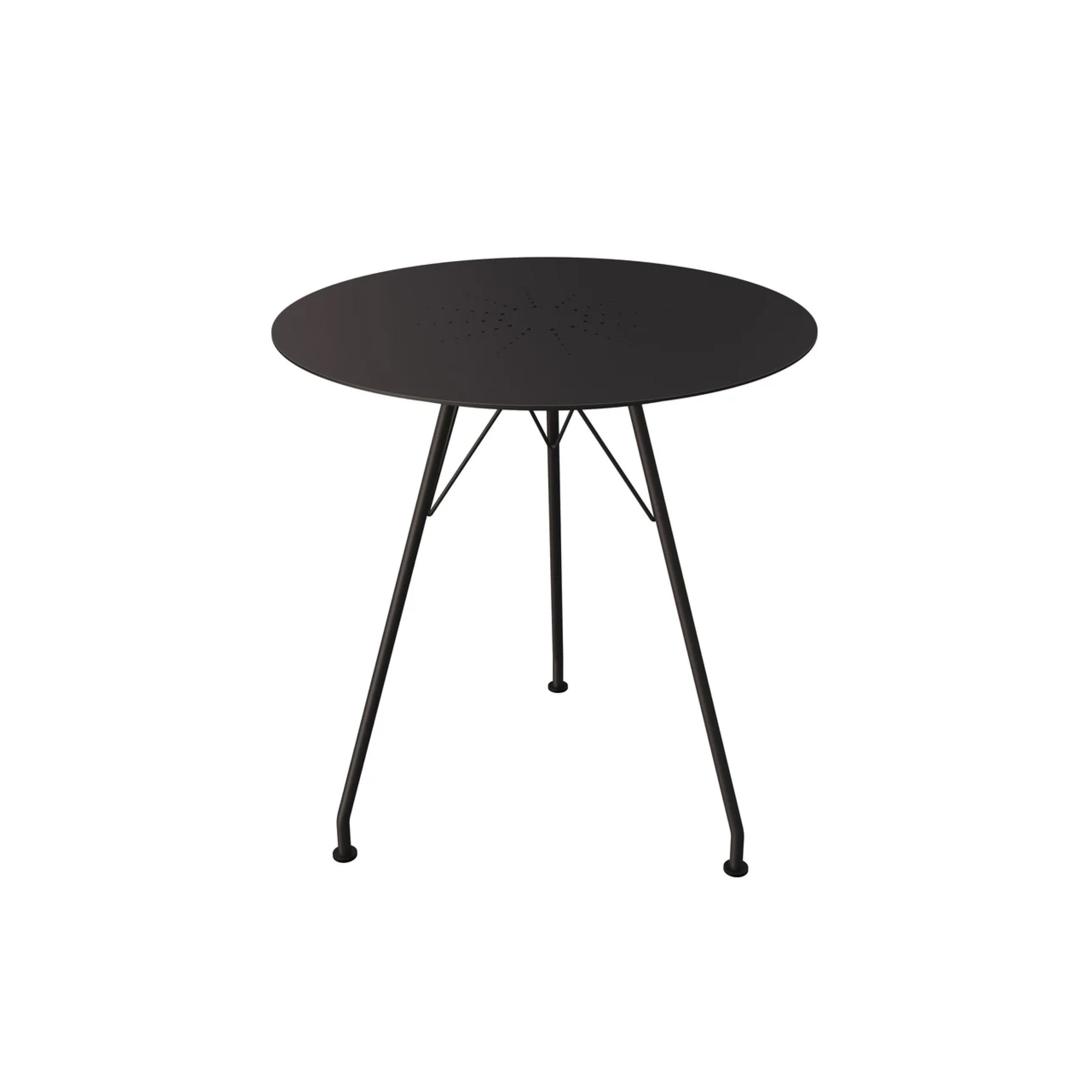 Circumtable Aluminium Table Black 74cm