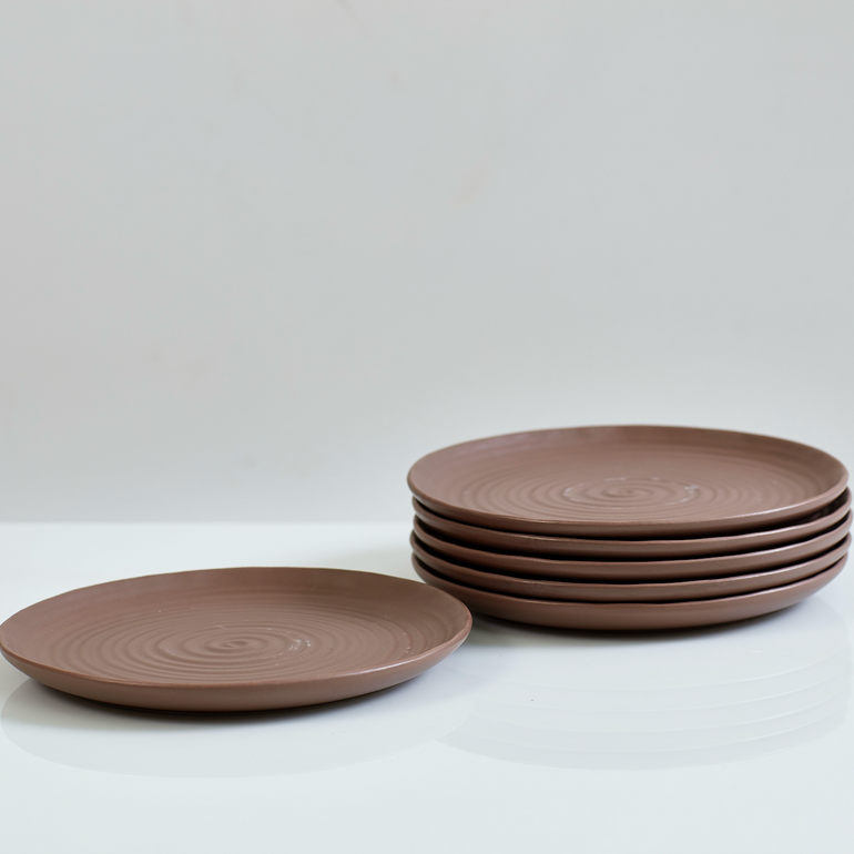 Neale Whitaker Everyday Side Plate Mocha - Gro Urban Oasis
