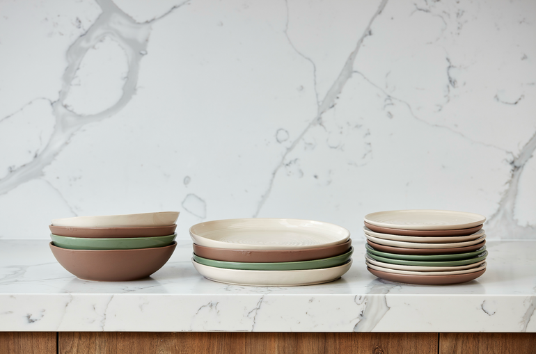 Neale Whitaker Everyday Side Plate Mocha - Gro Urban Oasis