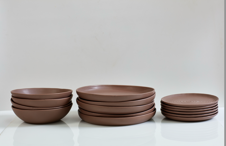 Neale Whitaker Everyday Dinner Plate Mocha - Gro Urban Oasis