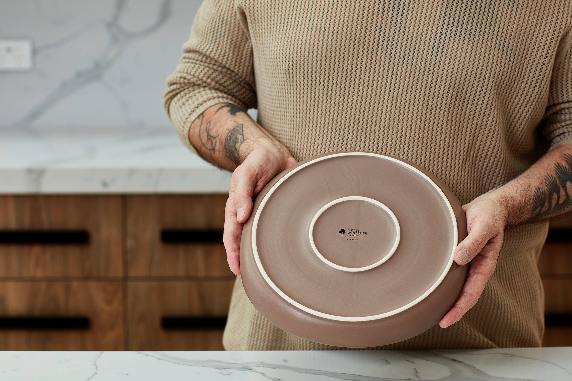 Neale Whitaker Everyday Dinner Plate Mocha - Gro Urban Oasis