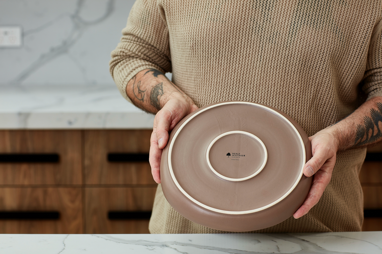 Neale Whitaker Everyday Dinner Plate Mocha - Gro Urban Oasis