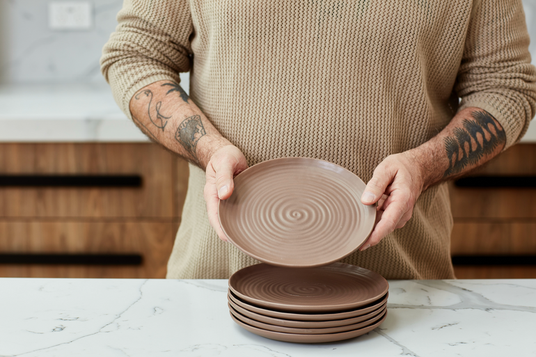 Neale Whitaker Everyday Side Plate Mocha - Gro Urban Oasis