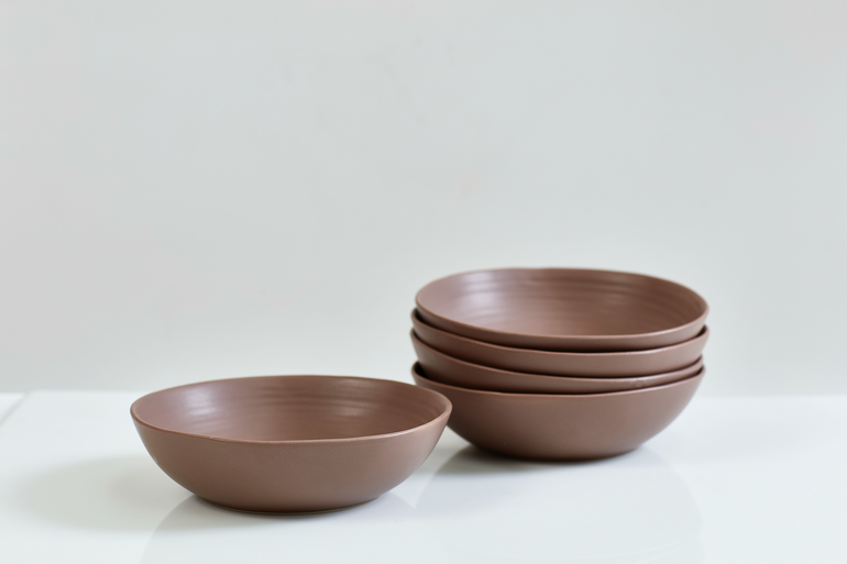 Neale Whitaker Everyday Pasta Bowl Mocha - Gro Urban Oasis