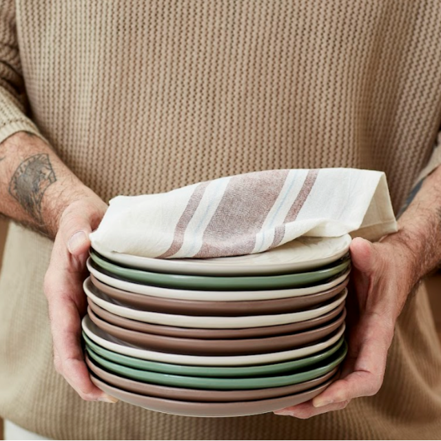 Neale Whitaker Everyday Napkins Set of 2  Mocha