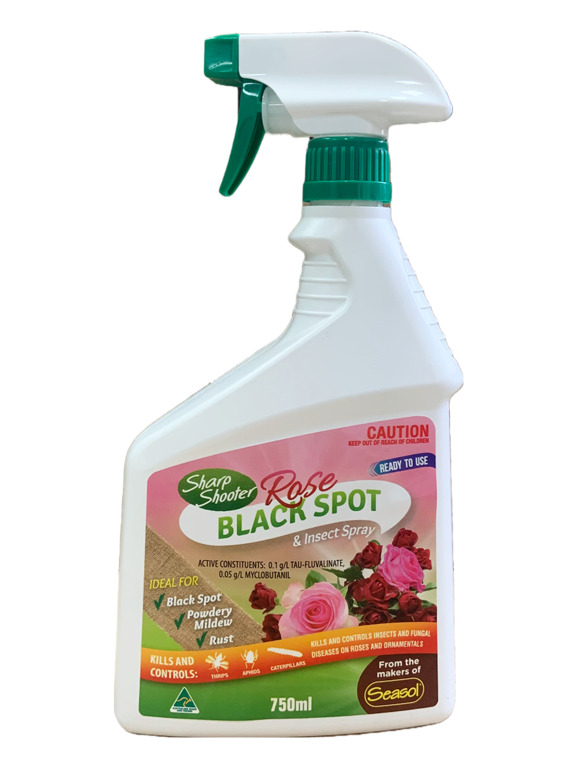 Sharp Shooter RTU Rose Black Spot Spray 750ml