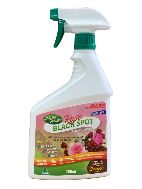 Sharp Shooter RTU Rose Black Spot Spray 750ml