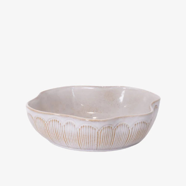 Eadie Lifestyle Highlines Botanica Dinner Bowl Oat