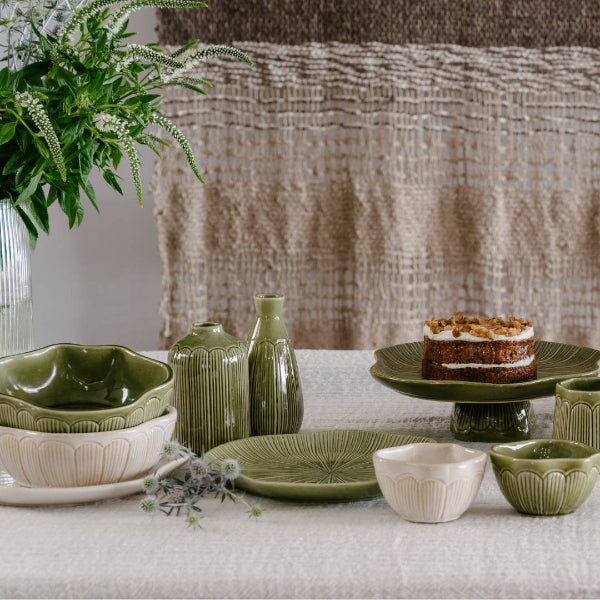 Eadie Lifestyle Highlines Botanica Dinner Bowl Oat