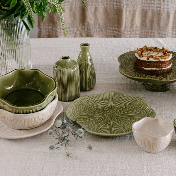 Eadie Lifestyle Highlines Botanica Dinner Bowl Moss