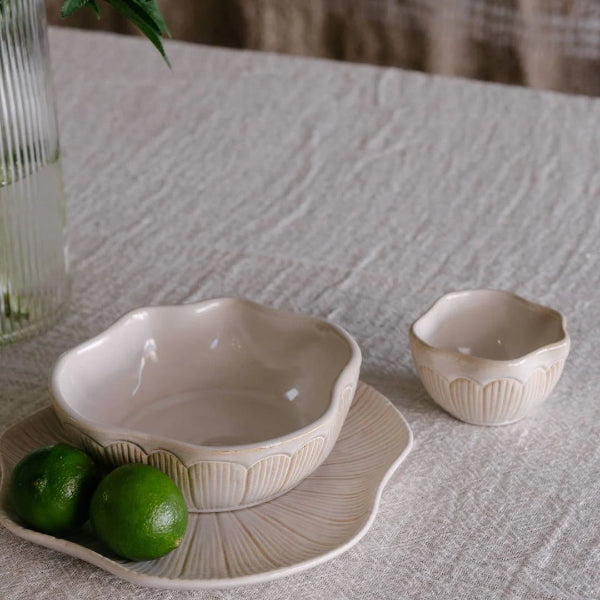 Eadie Lifestyle Highlines Botanica Side Bowl Oat