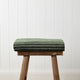 Urban Oasis Hudson Stripe Bath Sheet Thyme - Gro Urban Oasis