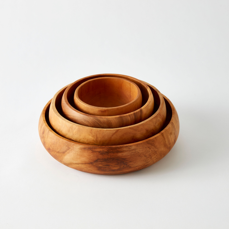 Urban Oasis Kari Teak Bowl Small - Gro Urban Oasis