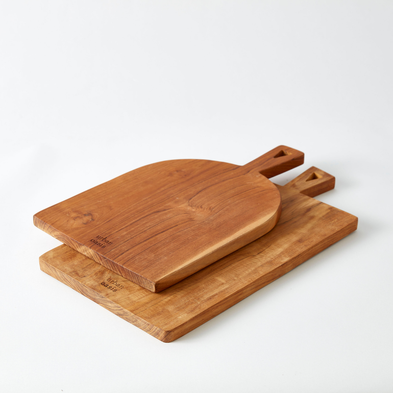 Urban Oasis Kari Teak Serving Board Med - Gro Urban Oasis