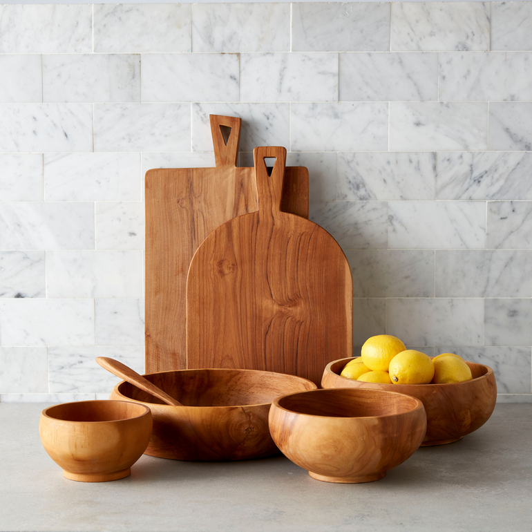Urban Oasis Kari Teak Serving Board Large - Gro Urban Oasis