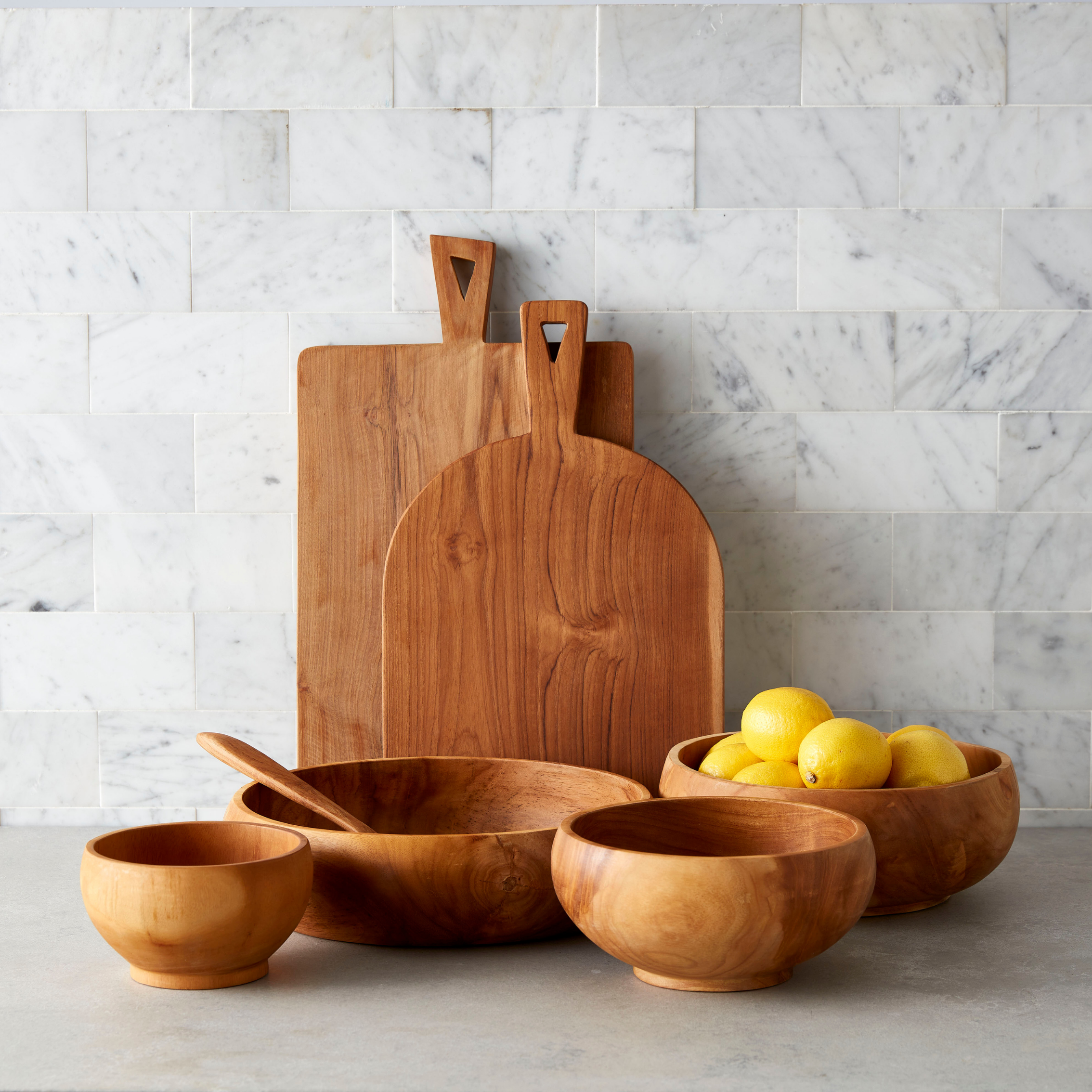 Urban Oasis Kari Teak Serving Board Med - Gro Urban Oasis