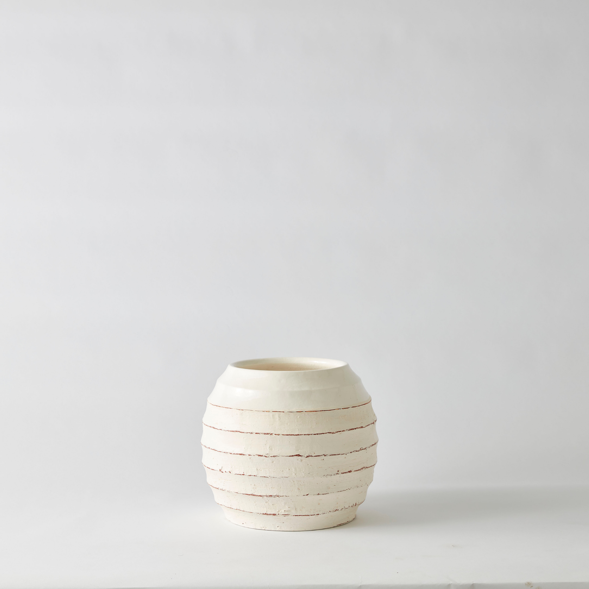 URBAN OASIS KORBO POT WHITE SMALL - Gro Urban Oasis