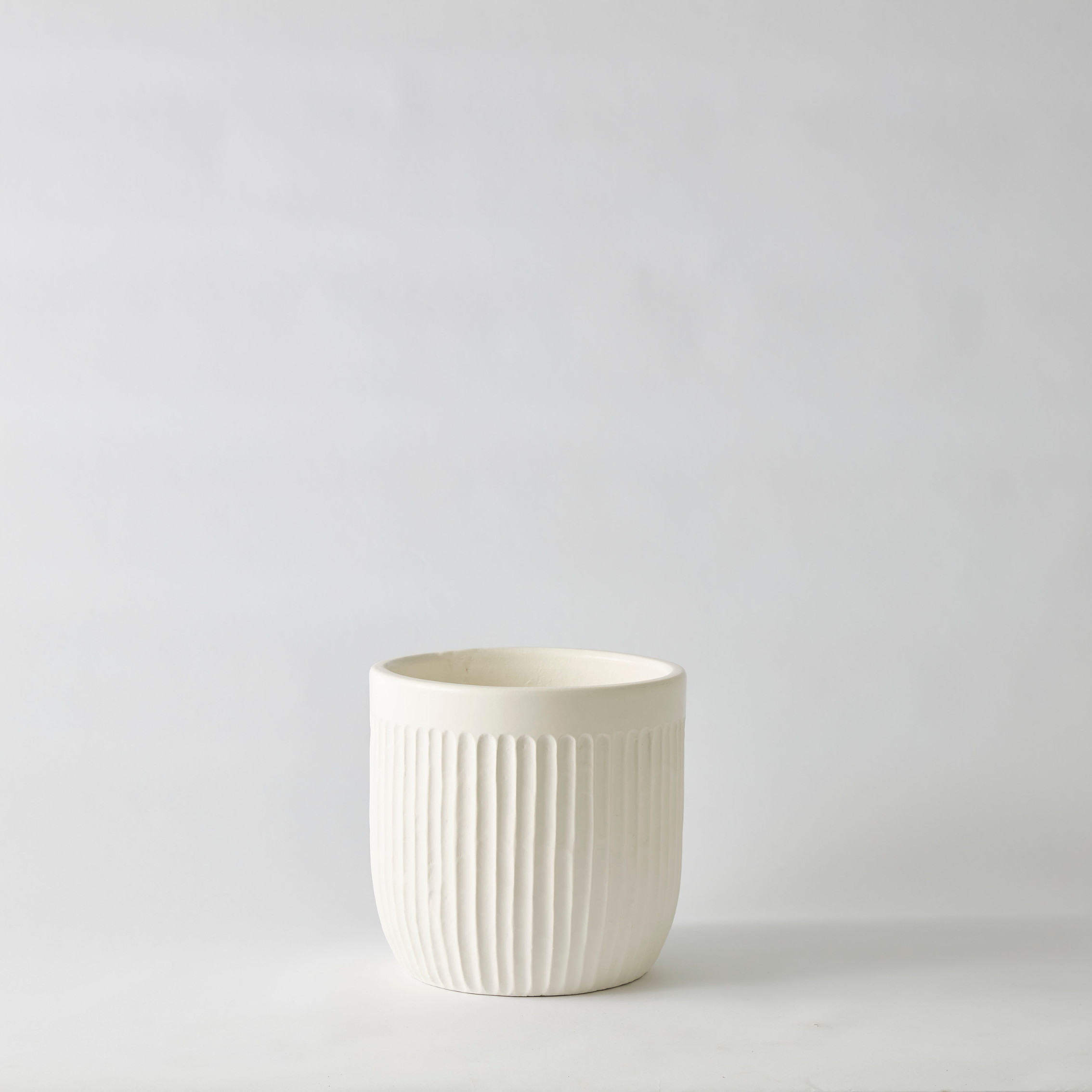 Urban Oasis Linea Pot White 300mm - Gro Urban Oasis
