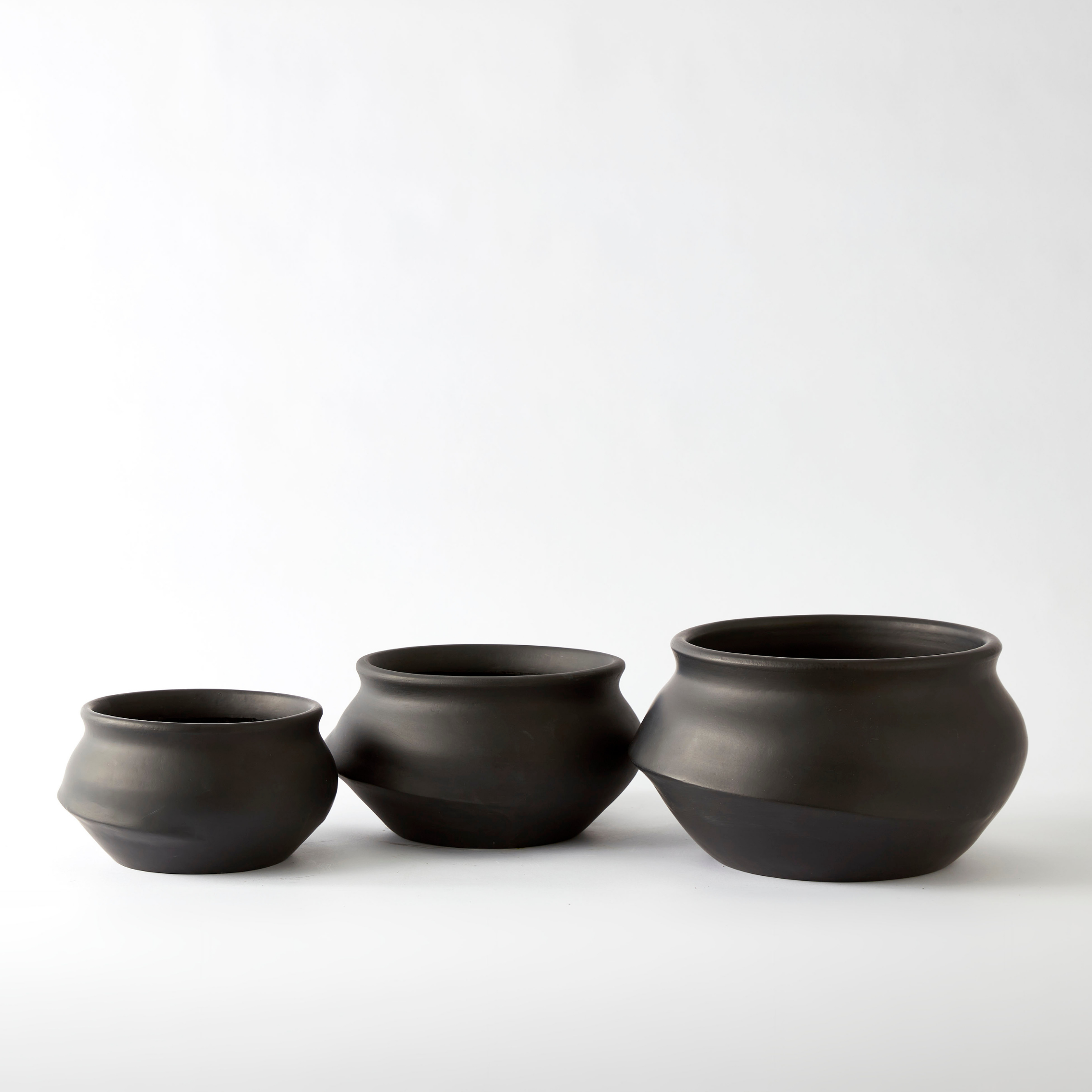 Urban Oasis Naya Pot Matte Black Large - Gro Urban Oasis