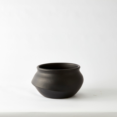 Urban Oasis Naya Pot Matte Black Large - Gro Urban Oasis