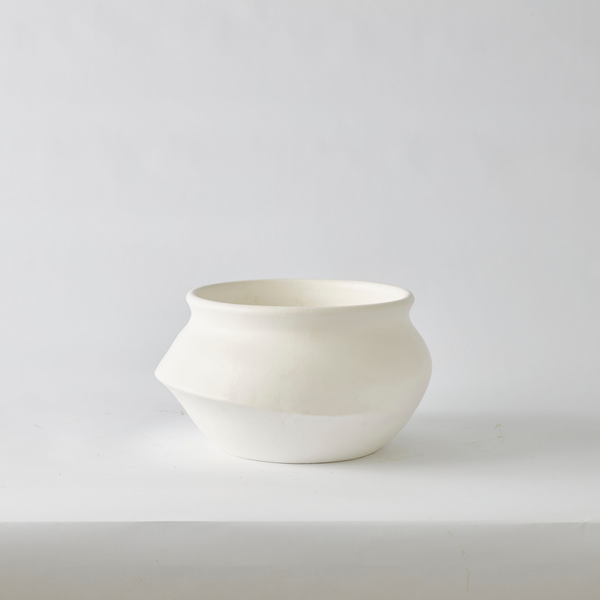 Urban Oasis Naya Pot Matte White Large - Gro Urban Oasis
