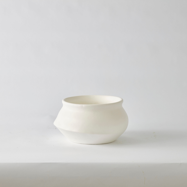 Urban Oasis Naya Pot Matte White Medium - Gro Urban Oasis