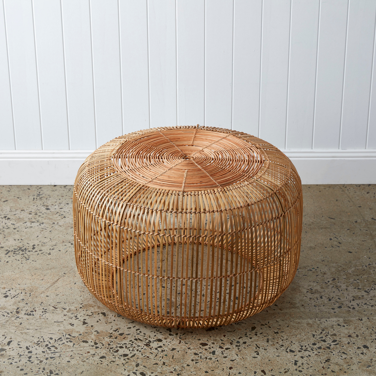 Urban Oasis Samira Rattan & Bamboo Natural Coffee Table - Gro Urban Oasis