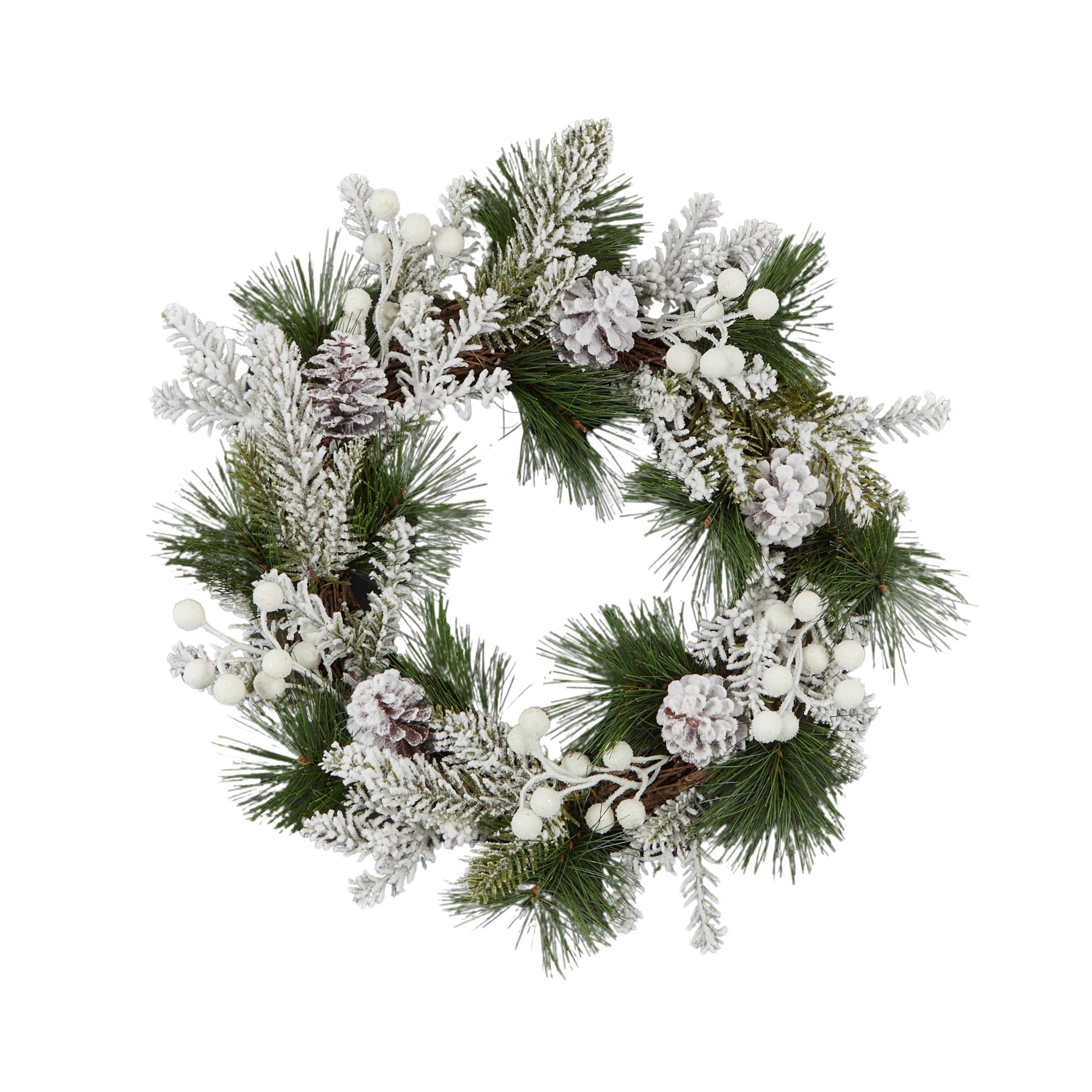 Pinecone Wreath Green/Natural