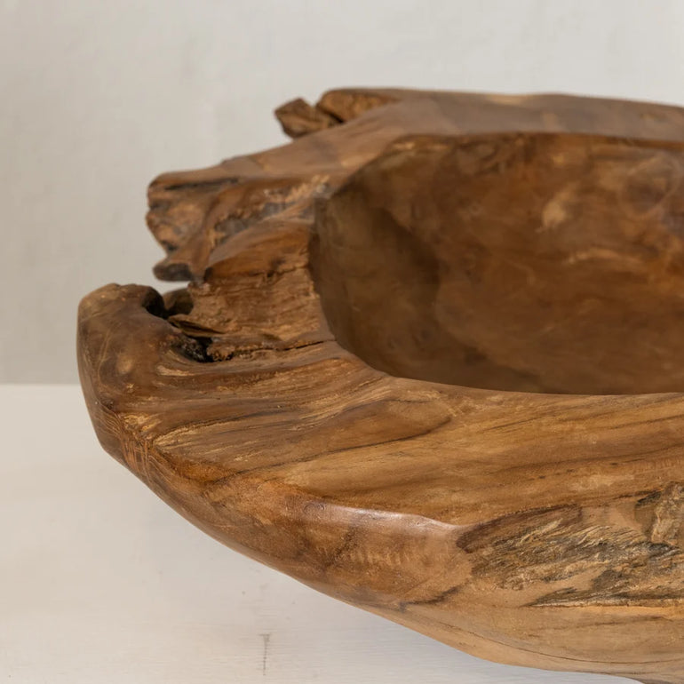 Inartisan Yeira Large Teak Bowl