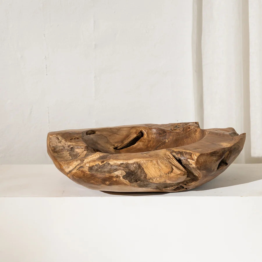 Inartisan Yeira Large Teak Bowl