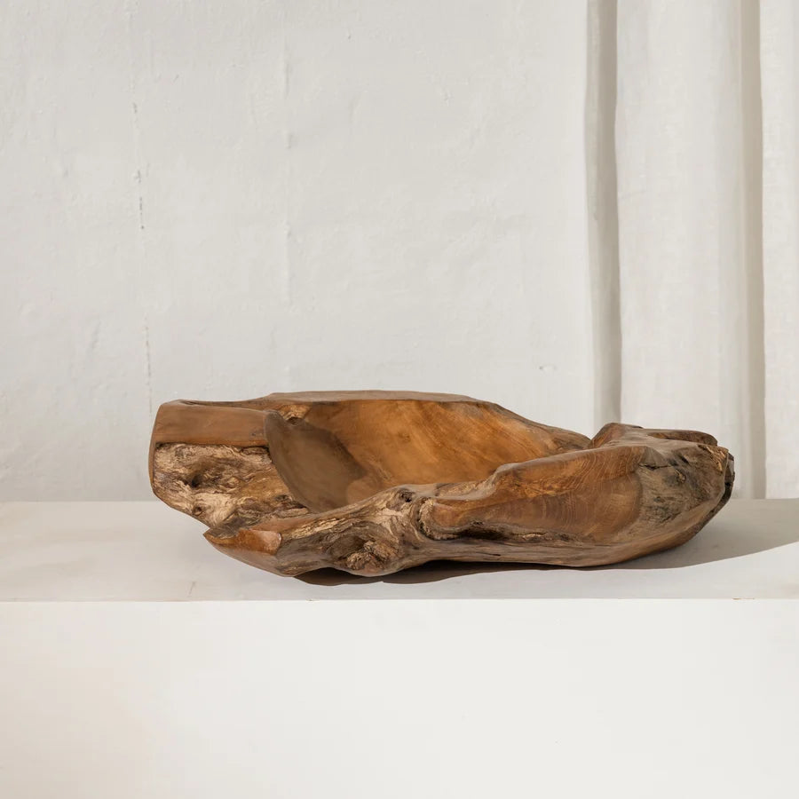 Inartisan Yeira Large Teak Bowl