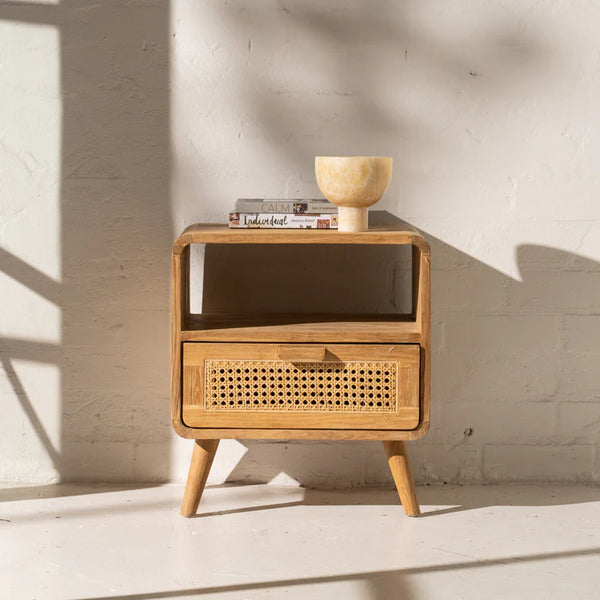 Inartisan Alolani Teak Bedside Table